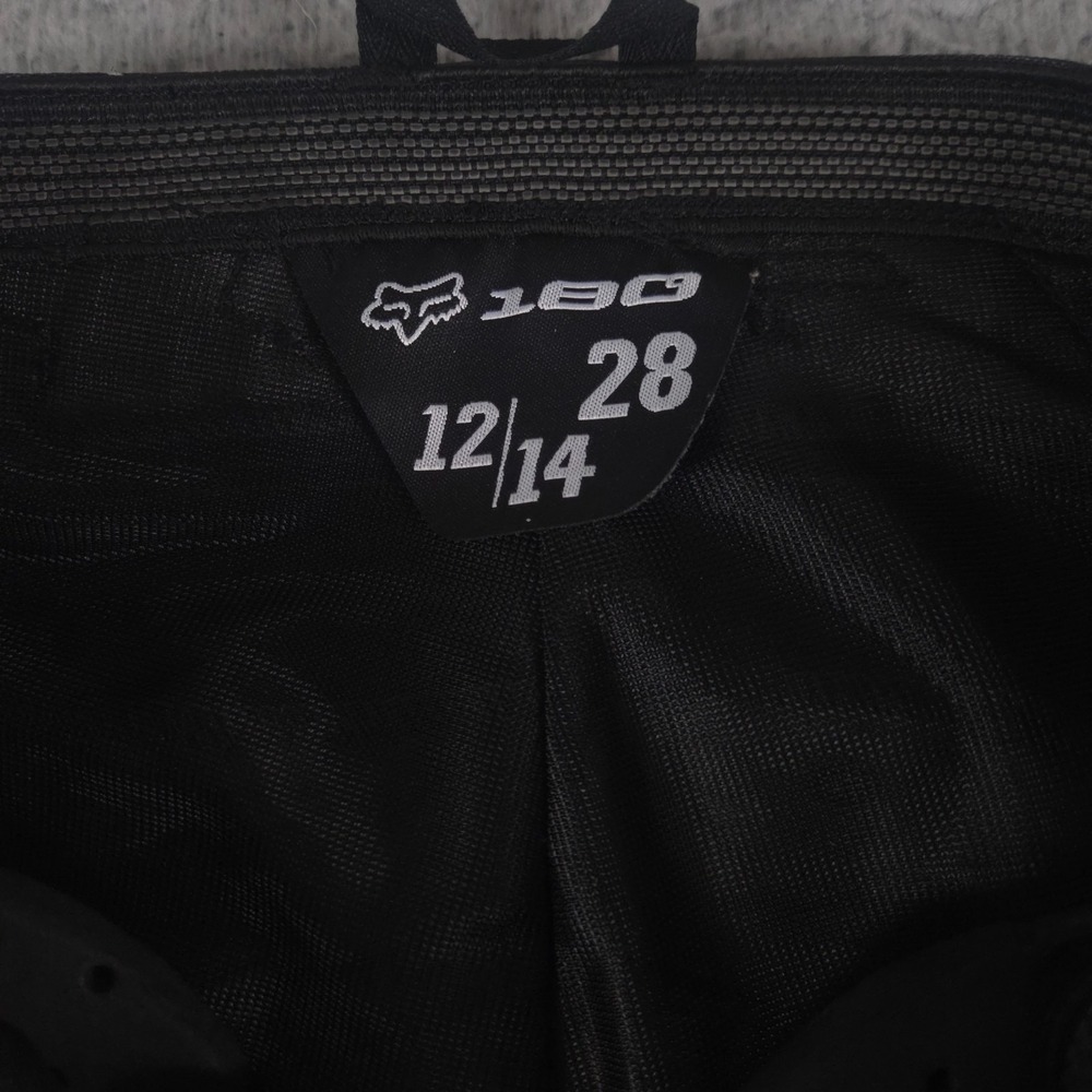 Fox Motorcycle Pants Boys 12/14 180 Padded Rockstar Armored Riding Motocross - Picture 9 of 15